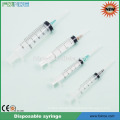 disposable plastic lure lock syringe